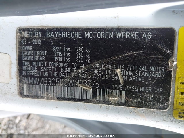 2012 MINI COOPER COUNTRYMAN WMWZB3C50CWM03775 Photo 8