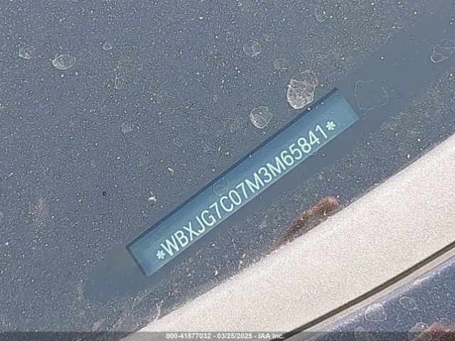 WBXJG7C07M3M65841 BMW X1 Sdrive28i