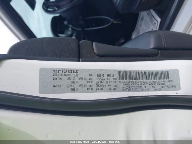 1C4RJFCTXKC595552 Jeep Grand Cherokee High Altitude 4x4