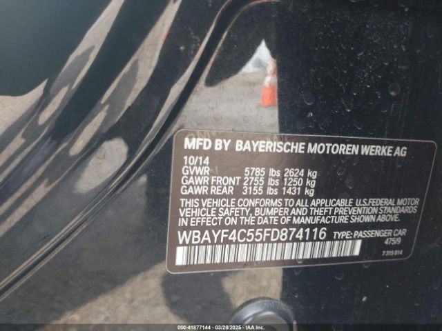 WBAYF4C55FD874116 BMW 740li Xdrive