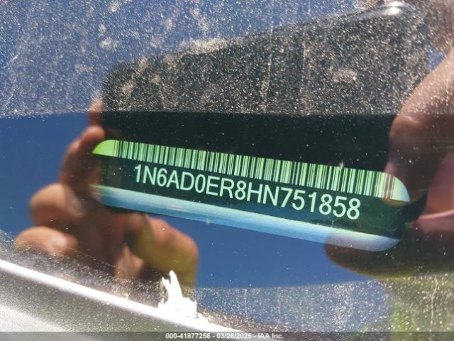 1N6AD0ER8HN751858 Nissan Frontier Sv