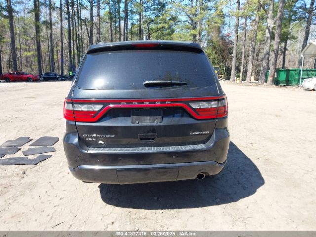1C4RDJDG5GC302241 Dodge DURANGO LIMITED