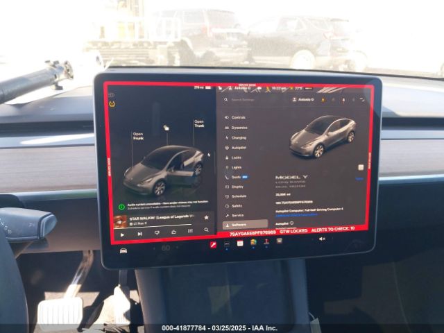 7SAYGAEE8PF976969 Tesla Model Y Awd/long Range Dual Motor All-wheel Drive