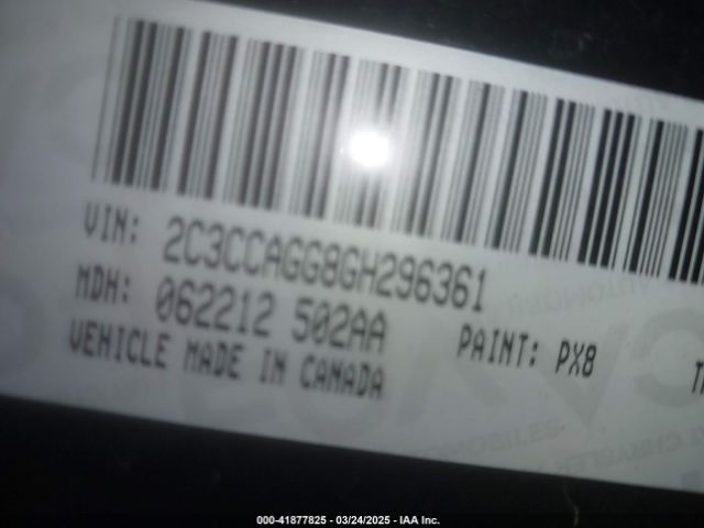 2C3CCAGG8GH296361 Chrysler 300