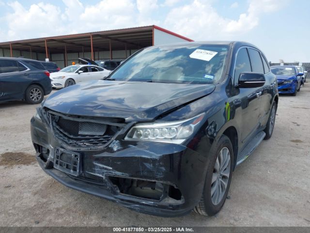 5FRYD3H42EB001898 Acura Mdx Technology Package