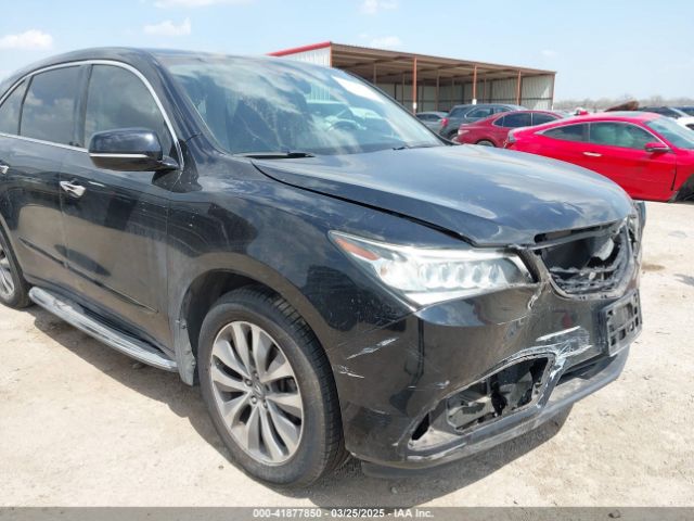 5FRYD3H42EB001898 Acura Mdx Technology Package