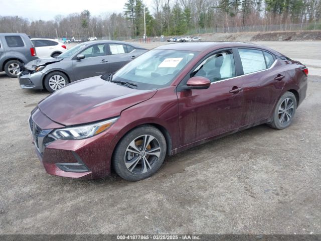 3N1AB8CV0NY241450 Nissan Sentra Sv Xtronic Cvt