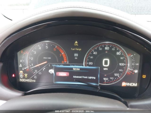 2G61W5S84E9291640 Cadillac Xts Vsport Platinum