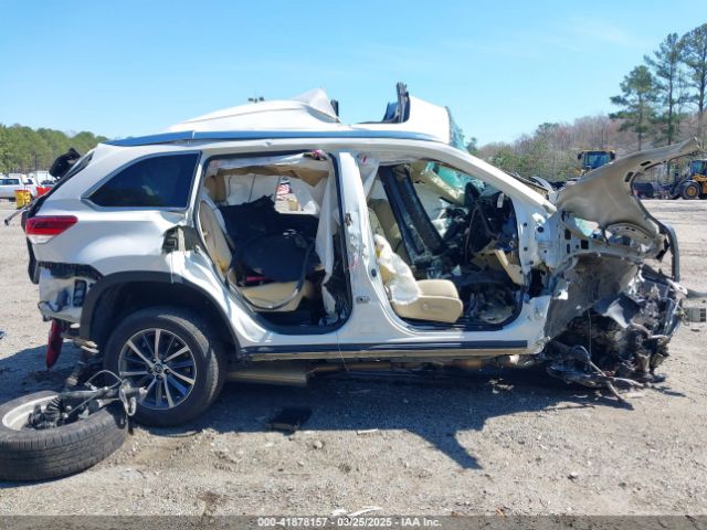 5TDKZRFHXKS565470 Toyota Highlander Xle