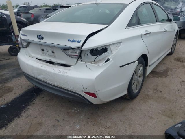 KMHEC4A48FA124800 Hyundai SONATA HYBRID