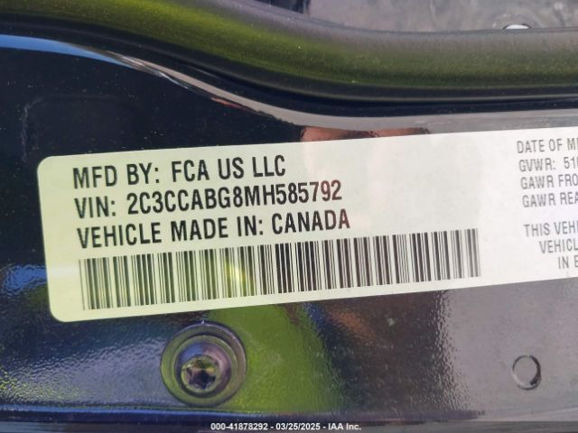 2021 CHRYSLER 300 2C3CCABG8MH585792 Photo 8
