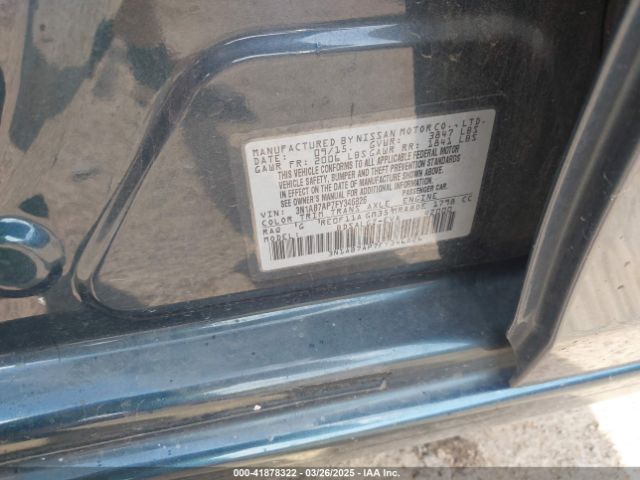 3N1AB7AP7FY346826 Nissan SENTRA SL