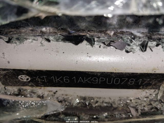 4T1K61AK9PU078174 Toyota a25a-fks