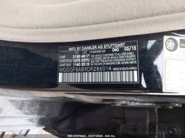 2013 MERCEDES-BENZ C 300 WDDGF8AB9DR286014 Photo 8