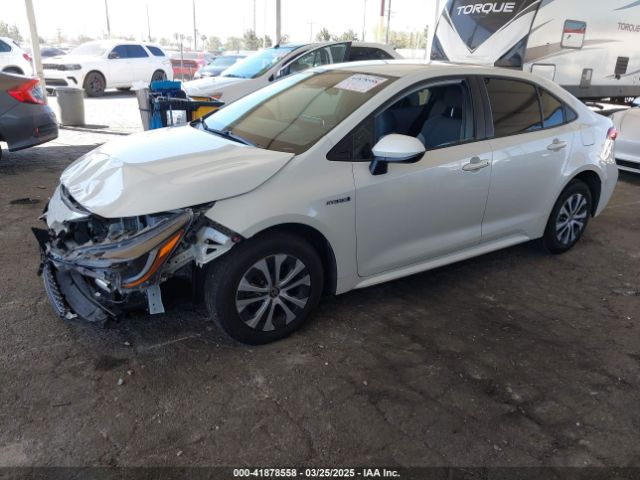 JTDEAMDE2MJ010982 Toyota Corolla Hybrid Le