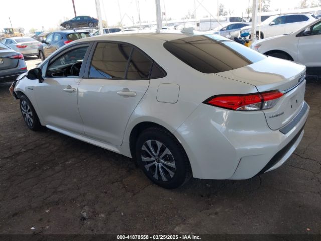 JTDEAMDE2MJ010982 Toyota Corolla Hybrid Le