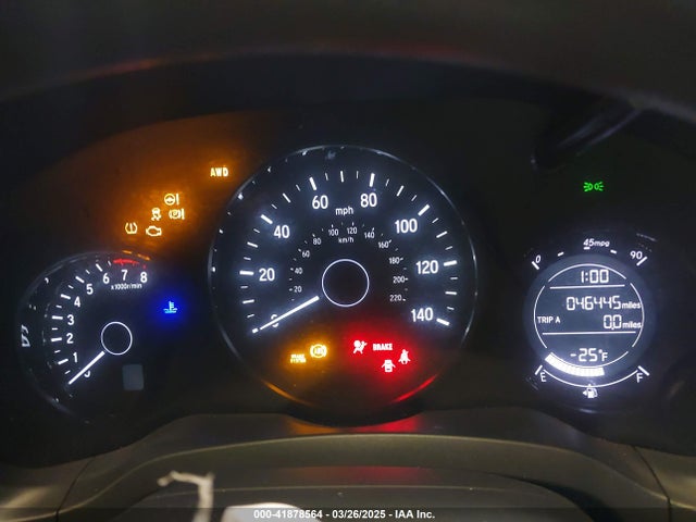 3CZRU6H35LG701205 Honda Hr-v Awd Lx