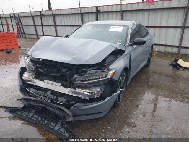 1HGCV3F23NA015748 Honda Accord Hybrid Sport