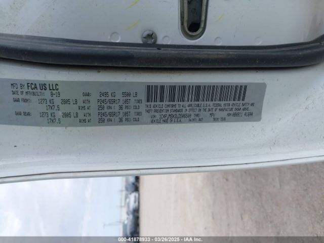 1C4PJMBX3LD506500 Jeep Cherokee Trailhawk 4x4