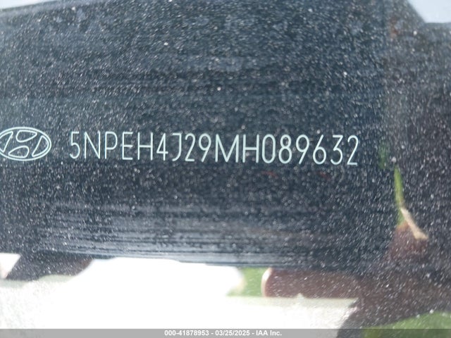 5NPEH4J29MH089632 Hyundai Sonata Limited