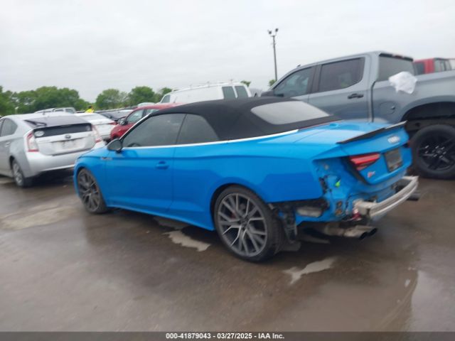WAUY4GF56NN000823 Audi S5 Cabriolet Prestige Tfsi Quattro Tiptronic
