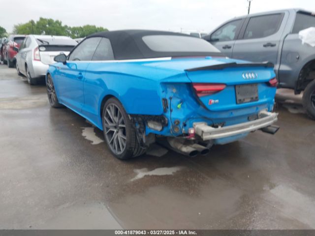 WAUY4GF56NN000823 Audi S5 Cabriolet Prestige Tfsi Quattro Tiptronic