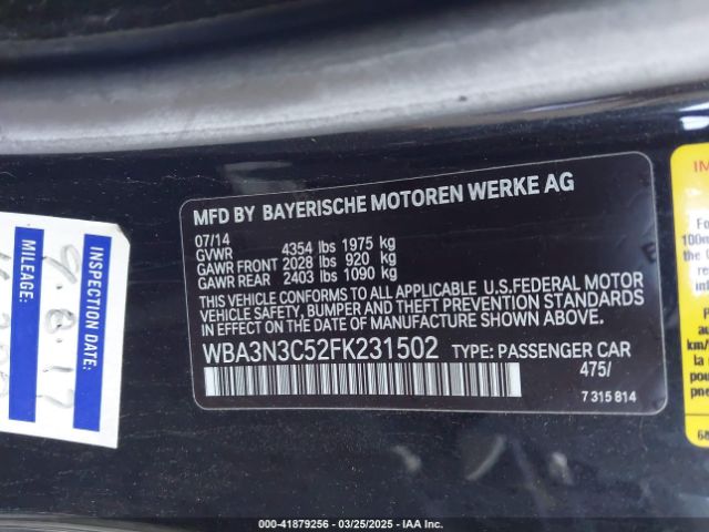 WBA3N3C52FK231502 BMW 428i
