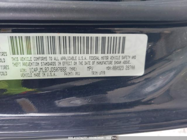 2018 JEEP CHEROKEE 1C4PJMLB7JD507892 Photo 8