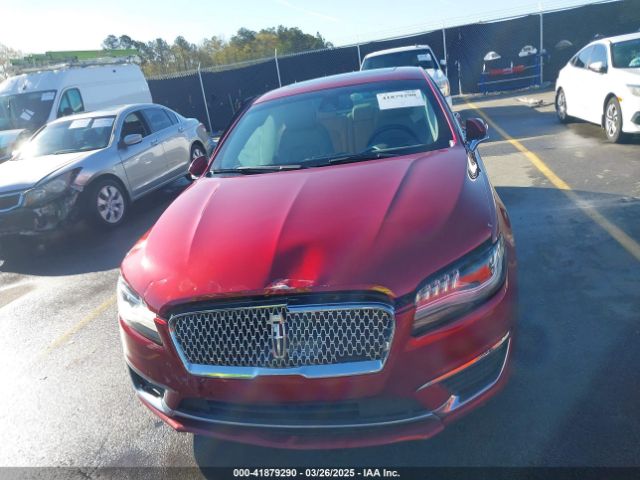 3LN6L5E92HR650543 Lincoln Mkz Reserve