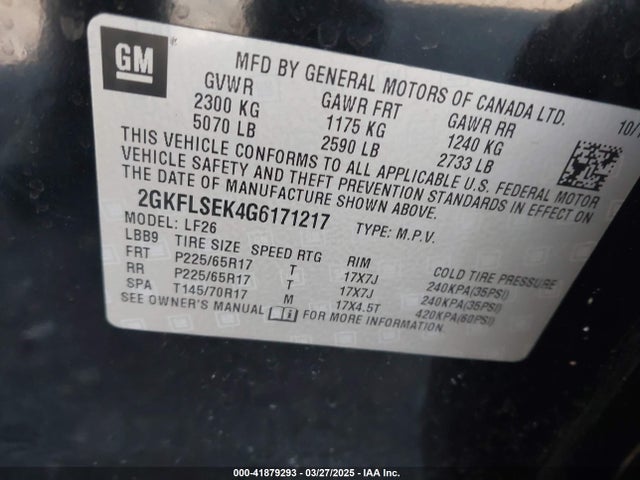 2GKFLSEK4G6171217 GMC Terrain Sle-1