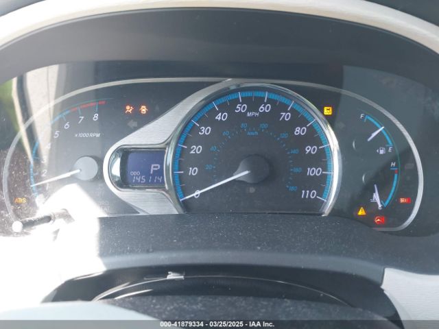 5TDYK3DC5ES451965 Toyota Sienna Xle V6 8 Passenger