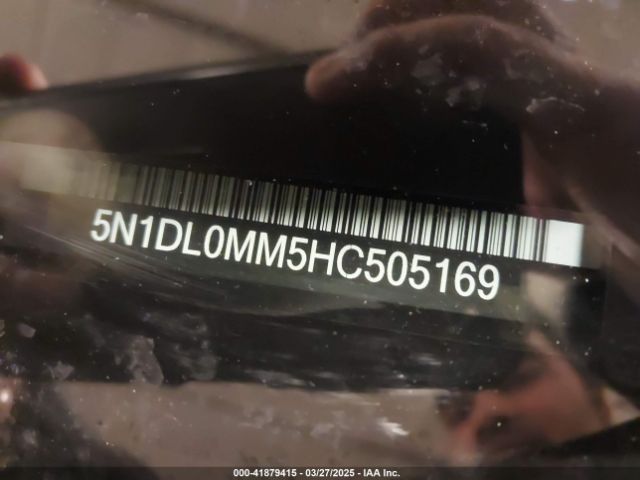 5N1DL0MM5HC505169 Infiniti QX60