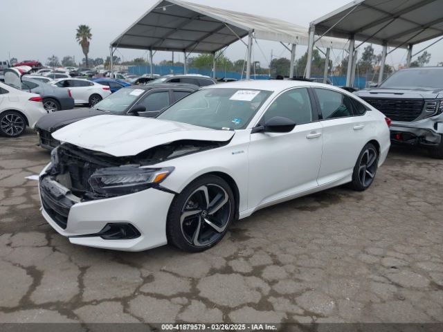 1HGCV3F2XNA032062 Honda Accord Hybrid Sport