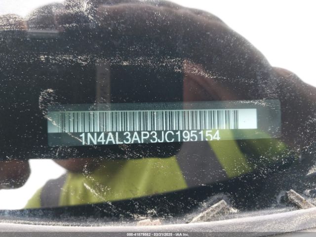 1N4AL3AP3JC195154 Nissan Altima 2.5 Sv
