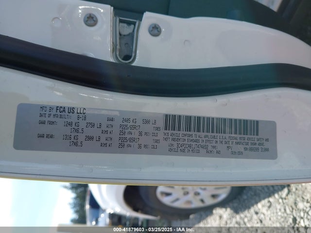 3C4PDCAB1JT474032 Dodge 2018