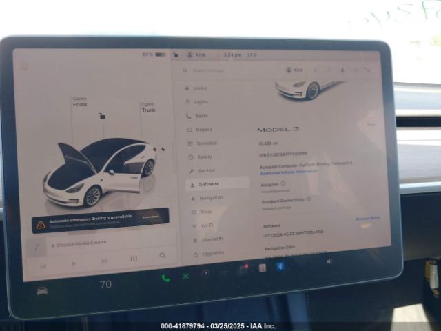 5YJ3E1EA7PF592966 Tesla Model 3 Rear-wheel Drive
