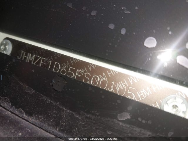 JHMZF1D65ES001052 Honda CR-Z EX