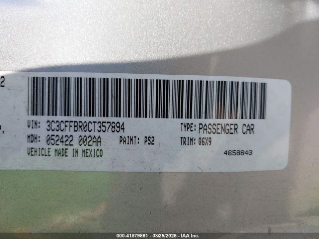 2012 FIAT 500 3C3CFFBR0CT357894 Photo 8