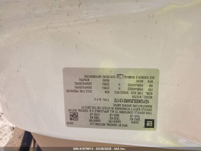 2010 CADILLAC ESCALADE HYBRID 1GYUKEEJ5AR213172 Photo 8