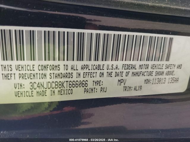 3C4NJDCB8KT666066 Jeep Compass Limited 4x4