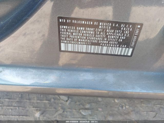 3VWE57BU2LM085177 Volkswagen Jetta 1.4t Sel