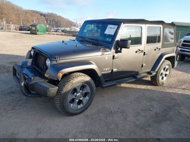 1C4BJWEG9HL507908 Jeep Wrangler Unlimited Sahara 4x4