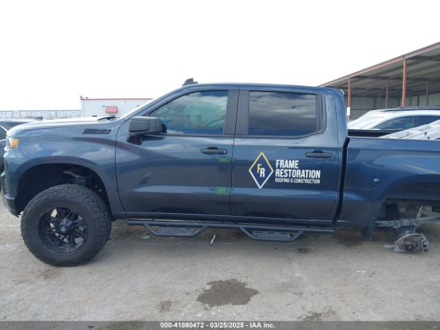1GCPYCEF3MZ393743 Chevrolet Silverado 1500 4wd  Short Bed Custom Trail Boss