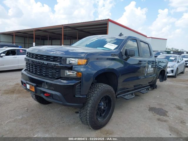 1GCPYCEF3MZ393743 Chevrolet Silverado 1500 4wd  Short Bed Custom Trail Boss