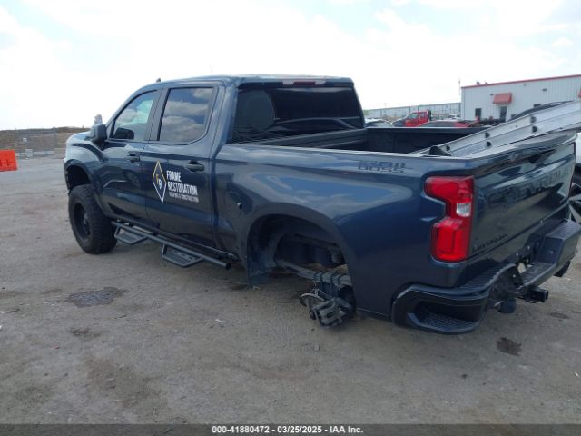 1GCPYCEF3MZ393743 Chevrolet Silverado 1500 4wd  Short Bed Custom Trail Boss