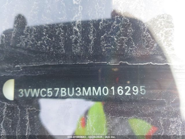 3VWC57BU3MM016295 Volkswagen Jetta 1.4t R-line/1.4t S/1.4t Se