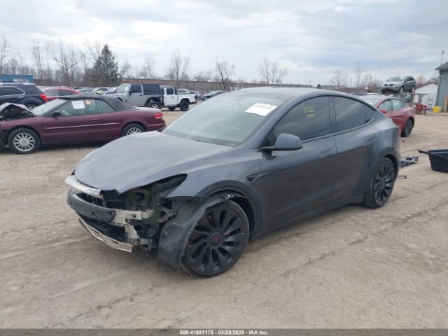 7SAYGDEF2PF757113 Tesla Model Y Performance Dual Motor All-wheel Drive