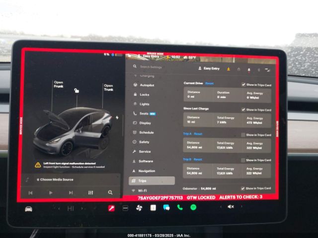 7SAYGDEF2PF757113 Tesla Model Y Performance Dual Motor All-wheel Drive