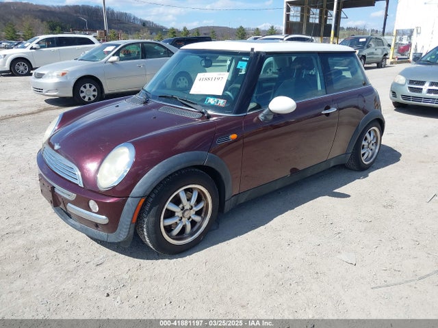 2003 MINI COOPER WMWRC33473TC47288 Photo 1