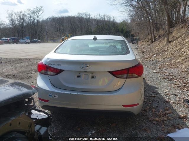 5NPDH4AE9GH791265 Hyundai Elantra Value Edition